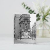 モリエールの泉， 1844 ポストカード (スタンド正面)