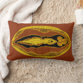 モリガン女神ヨニ ランバークッション (ブランケット)