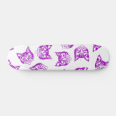 モリキャットムドルブルー スケートボード (横)