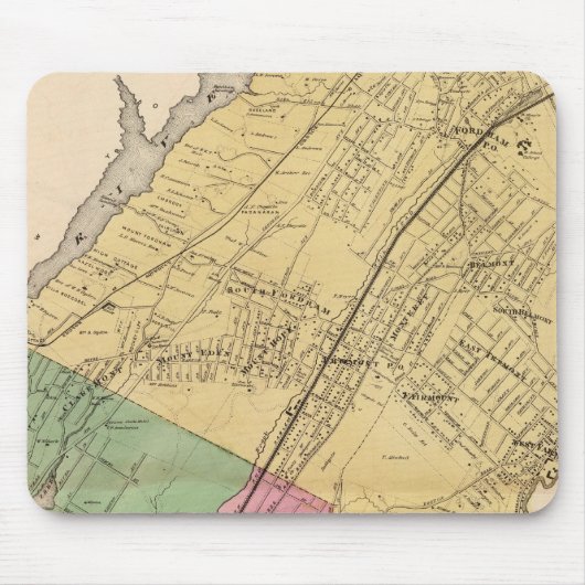 モリサニア·Wファーム マウスパッド (正面)