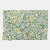 モリスつる植物&ジャスミンガーデンフラワークラシック キッチンタオル (横)