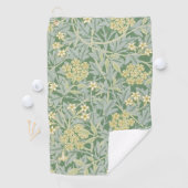 モリスつる植物&ジャスミンガーデンフラワークラシック ゴルフタオル (インサイチュ)