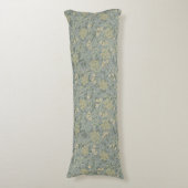 モリスつる植物&ジャスミンガーデンフラワークラシック ボディピロー (正面縦)