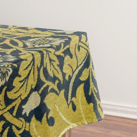 モリスのアカントス離れの巻き付け茎の花カーペット テーブルクロス (インサイチュ)