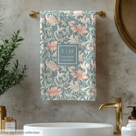 モリスのバスタオインスパイアルの名前 バスタオルセット