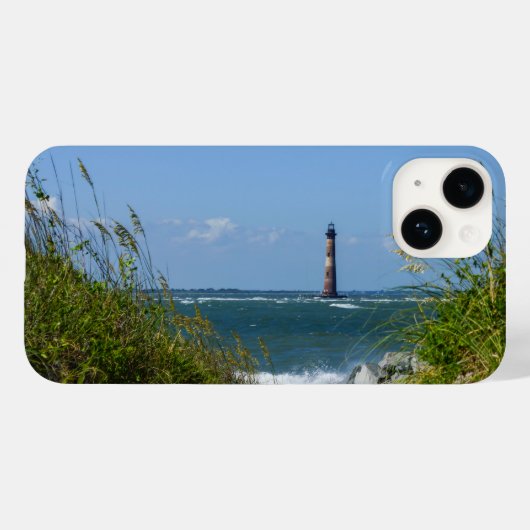 モリスアイランドライトハウスウォークウェイアイフォンケース Case-Mate iPhoneケース (裏面 (横))