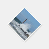 モリスアイランドライトハウススプラッシュ スタンダードカクテルナプキン (角)