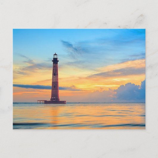 モリスアイランドライトハウス ポストカード (正面)