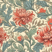 モリスエレガントスタイルヴィンテージパーペネルパターン バスタオルセット