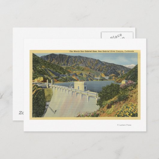 モリスサンガブリエルダムの景色 ポストカード (正面/裏面)