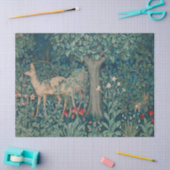 モリスタペストリー鹿 薄葉紙 (クラフト)