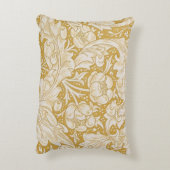 モリスバチェラーズボタンフラワー&ゴールデンステム アクセントクッション (裏面(縦))