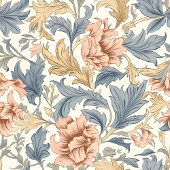 モリスパーソナライズされたスタイルアールヌーボーフローラアート バスタオルセット