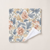 モリスパーソナライズされたスタイルアールヌーボーフローラアート バスタオルセット (ウォッシュタオル)