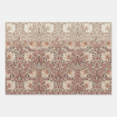 モリスパーペネルフローラルパターンドラッピング紙 ラッピングペーパーシート (正面3)