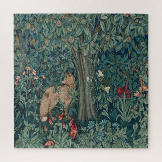 モリスフォレストキツネ ジグソーパズル (縦)