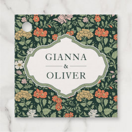 モリスフローラ庭園の結婚式 フェイバータグ