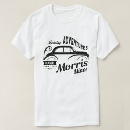 モリスマイナクラシックー車 Tシャツ