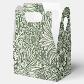 モリスマリゴールドヴィンテージ1875緑のフローラ花 フェイバーボックス (オープン)