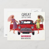 モリスミニマイナー1963 ポストカード (正面/裏面)