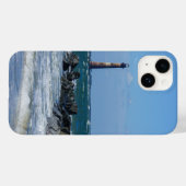 モリスライトハウスフォリービーチiPhoneケース Case-Mate iPhoneケース (裏面 (横))