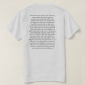 モリスランチスクエア写真Tシャツ Tシャツ (デザイン裏面)