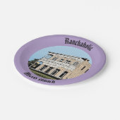 モリスランチデザート紙プレートランチャホリック ペーパープレート (アングル)