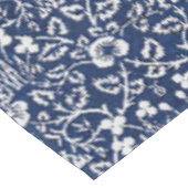 モリスヴィンテージ1882青い背景の花模様 テーブルクロス (アングル)