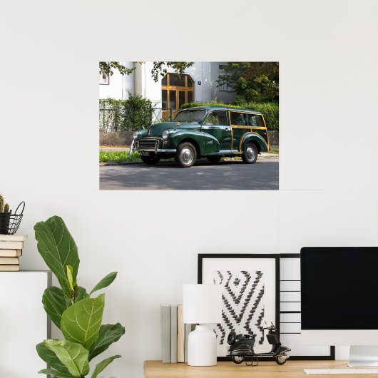 モリス小1000旅行者 ポスター (ホームオフィス)