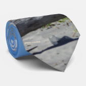 モリス灯台と木は首輪のまま ネクタイ (ロール)