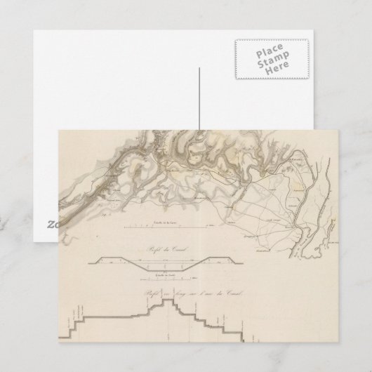 モリス運河 ポストカード (正面/裏面)