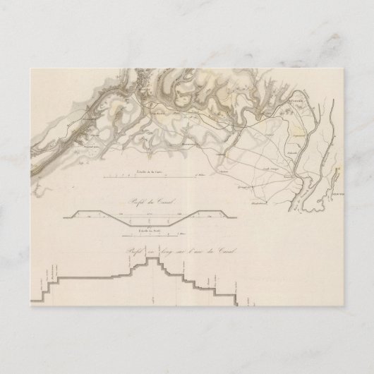 モリス運河 ポストカード (正面)