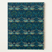 モリス飛んでいる – 鳥花模様スプライシング プランナー手帳 (裏面)