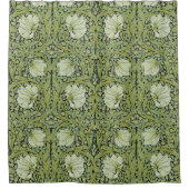 モリス1876ヴィンテージパーペネルフローラルパターン シャワーカーテン (正面)