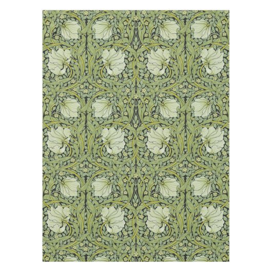 モリス1876ヴィンテージパーペネルフローラルパターン テーブルクロス (正面)