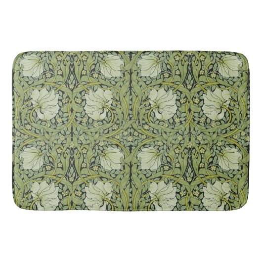 モリス1876ヴィンテージパーペネルフローラルパターン バスマット (正面)