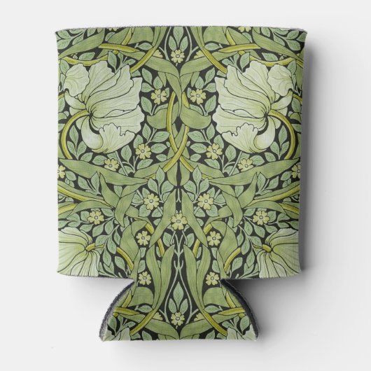 モリス1876ヴィンテージパーペネルフローラルパターン 缶クーラー (正面)