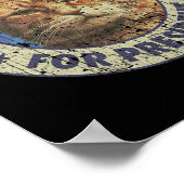 モリス1988年ヴィンテージ猫好き ポスター (角)