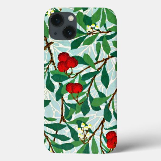 モリス - アルバトゥス, ベリー レッド,  Case-Mate iPhoneケース (裏面)