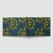 モリス – アンティーク1873グレープ&離れつる植物パターン ゲストブック (全面)