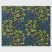 モリス – アンティーク1873グレープ&離れつる植物パターン ラッピングペーパー (フラット)