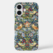 モリス – イチゴ泥棒の鳥と花柄 Case-Mate iPhoneケース (裏面)