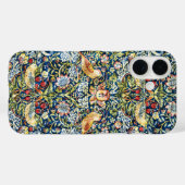 モリス – イチゴ泥棒の鳥と花柄 Case-Mate iPhoneケース (裏面 (横))