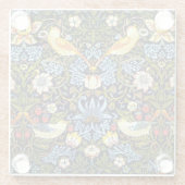 モリス – イチゴ泥棒 ガラスコースター (裏面)