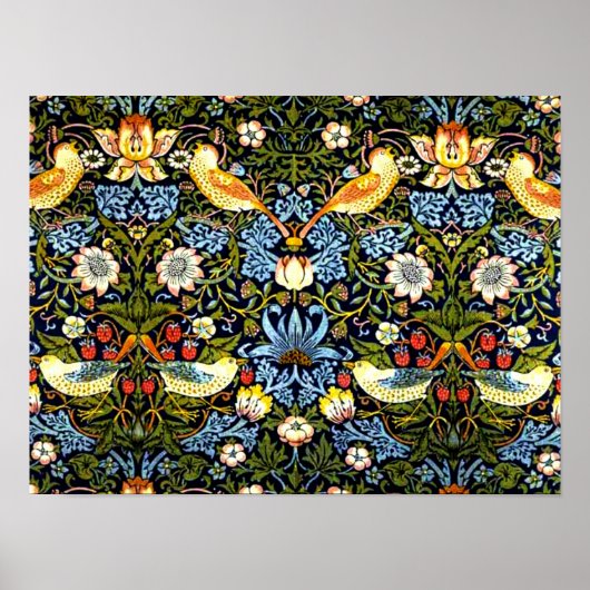 モリス – イチゴ泥棒 ポスター (正面)