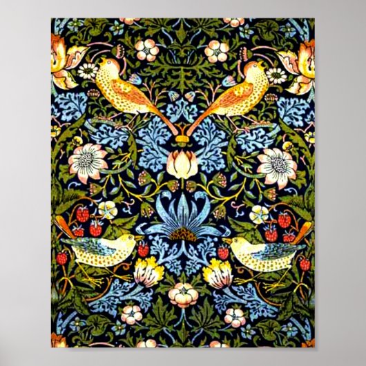 モリス – イチゴ泥棒 ポスター (正面)