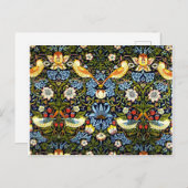 モリス - イチゴ泥棒 ポストカード (正面/裏面)