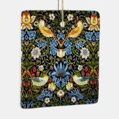 モリス – イチゴ泥棒、有名なパターン、 セラミックオーナメント (右)