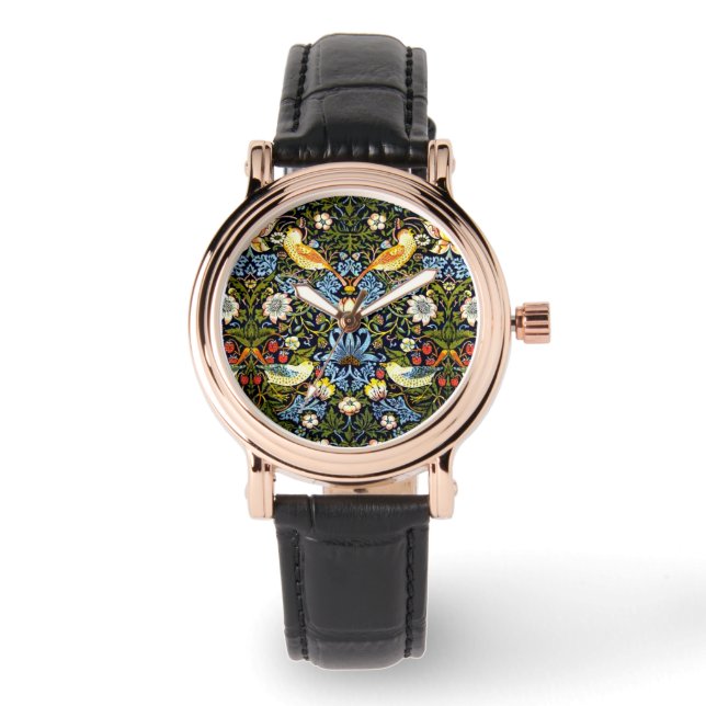 モリス – イチゴ泥棒 腕時計 (正面)