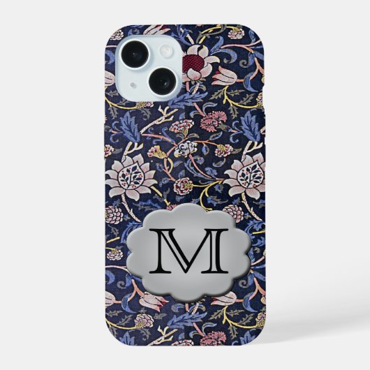 モリス・イーブンロード・モノグラム iPhone 15ケース (裏面)